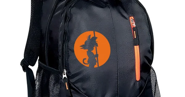 Φωτογραφία προϊόντος: Σακίδιο πλάτης Takeposition Wild Anime Goku the beginig, 2 κεντρική θέση Rpet 600D 45Y x 29Π x 17Β, Μαύρο, 970-1201