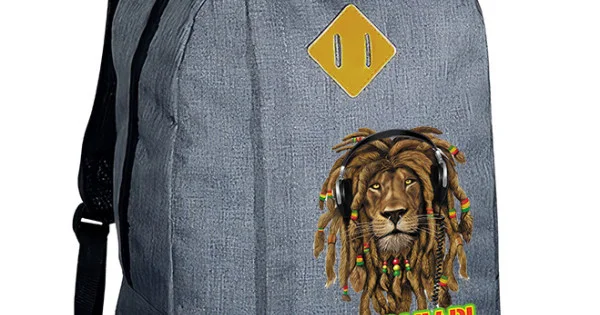 Φωτογραφία προϊόντος: Σακίδιο πλάτης Takeposition Riv, Rastafari, 1 κεντρική θέση, 45Y x 30Π x 16Β, Γκρι, 975-7670