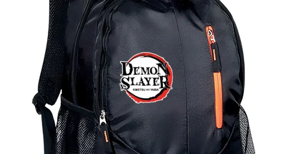 Φωτογραφία προϊόντος: Σακίδιο πλάτης Takeposition Wild Anime Demon Slayer, 2 κεντρική θέση Rpet 600D 45Y x 29Π x 17Β, Μαύρο, 970-1150
