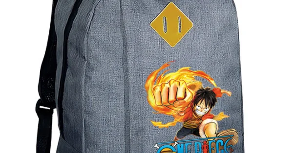 Φωτογραφία προϊόντος: Σακίδιο πλάτης Takeposition Riv, Anime One Piece Monkey D.Luffy Gire punch, 1 κεντρική θέση, 45Y x 30Π x 16Β, Γκρι, 975-1218