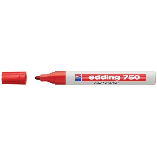 Φωτογραφία προϊόντος: edding 750 Μαρκαδόρος λαδιού Κόκκινο