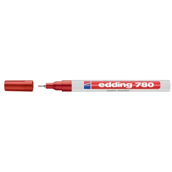 Φωτογραφία προϊόντος: edding 780 Μαρκαδόρος λαδιού Κόκκινο