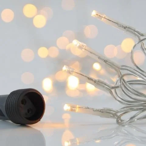 Φωτογραφία προϊόντος: OEM 300 LED Θερμό Με Πρόγραμμα Εξωτ. Χώρου Διάφανο Καλώδιο