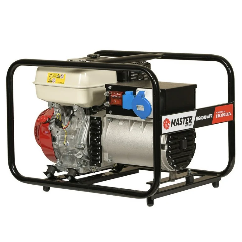 Φωτογραφία προϊόντος: HONDA|MASTER Γεννήτρια MASTER HONDA HG6000 AVR 5,1kva Με Μίζα