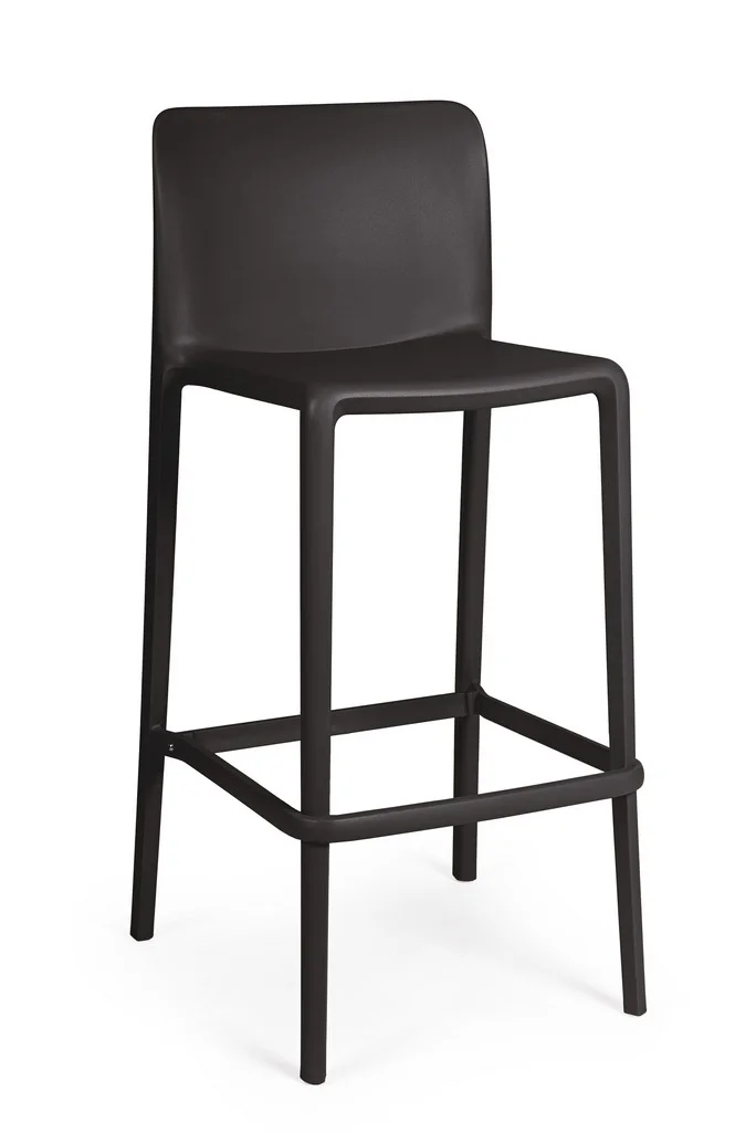 Φωτογραφία προϊόντος: Σκαμπό Bar "Chloris " Μαύρο 48x44x102/75cm (Bizzotto) (BZ-0650053)
