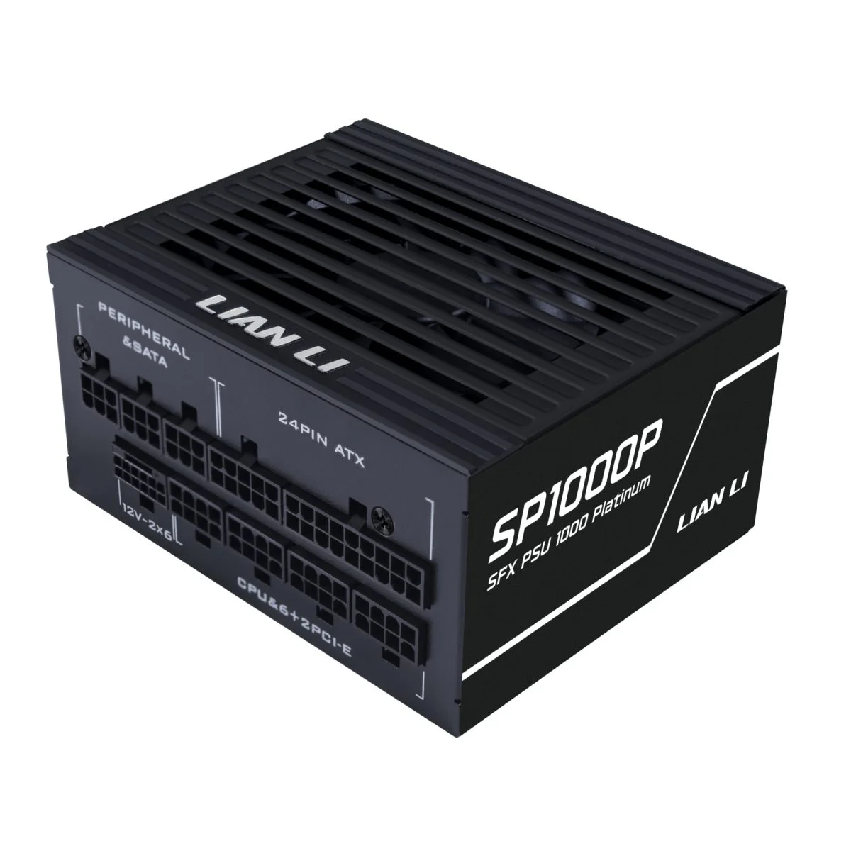 Φωτογραφία προϊόντος: LIAN LI SP1000P Black -1000W 80+ Platinum PSU - 10 Years Warranty - 12V-2x6 - Japanese Capacitors