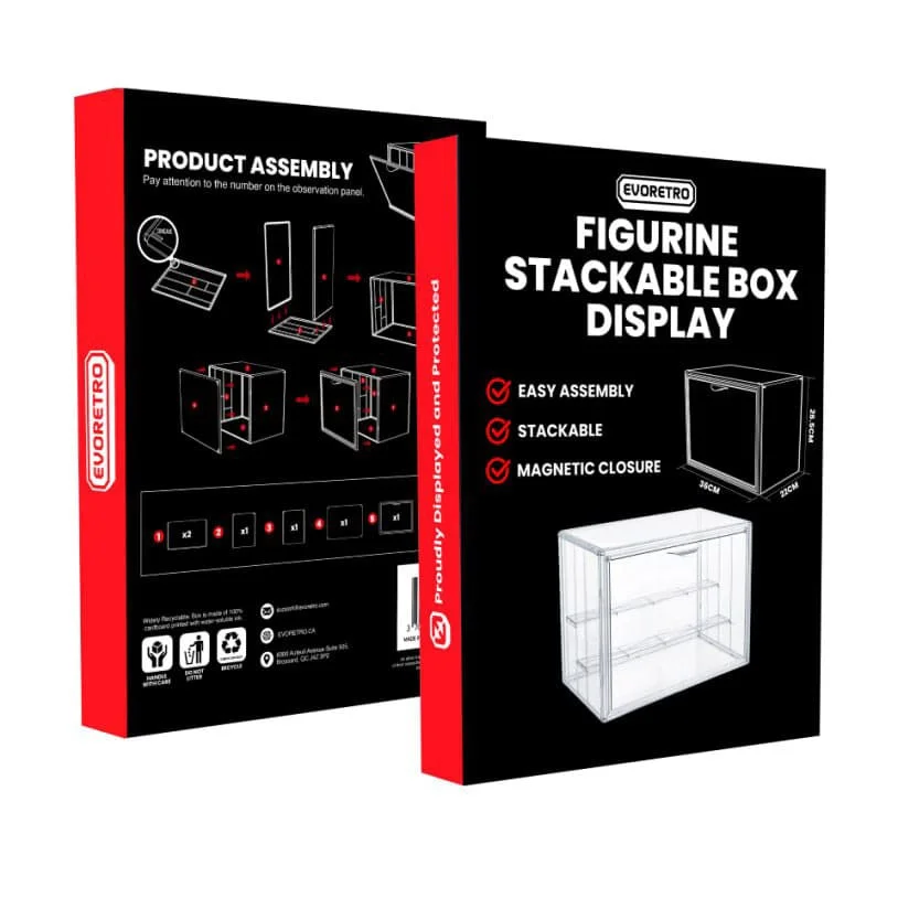 Φωτογραφία προϊόντος: Evoretro Figure Display Box Stackable