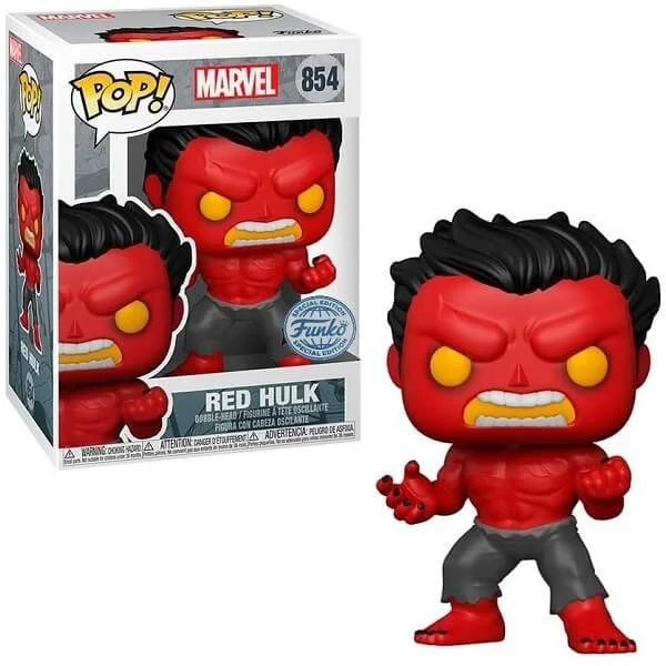 Φωτογραφία προϊόντος: Funko POP Marvel - Red Hulk 854 Bobble-Head Special Edition
