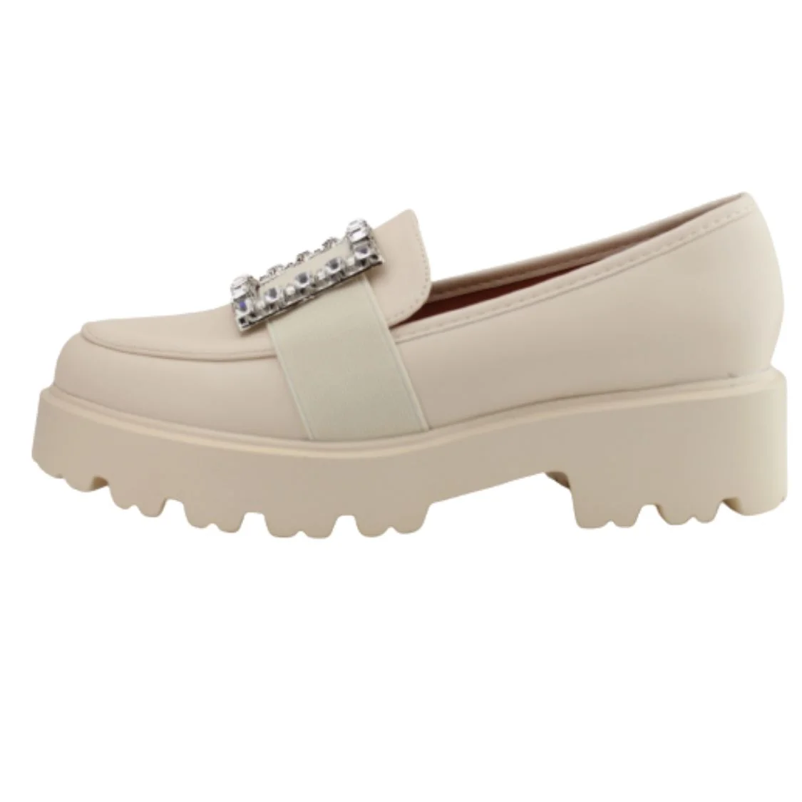 Φωτογραφία προϊόντος: ALTA MODA Loafers Μοκασίνια με Τρακτερωτή Σόλα και Αγκράφα