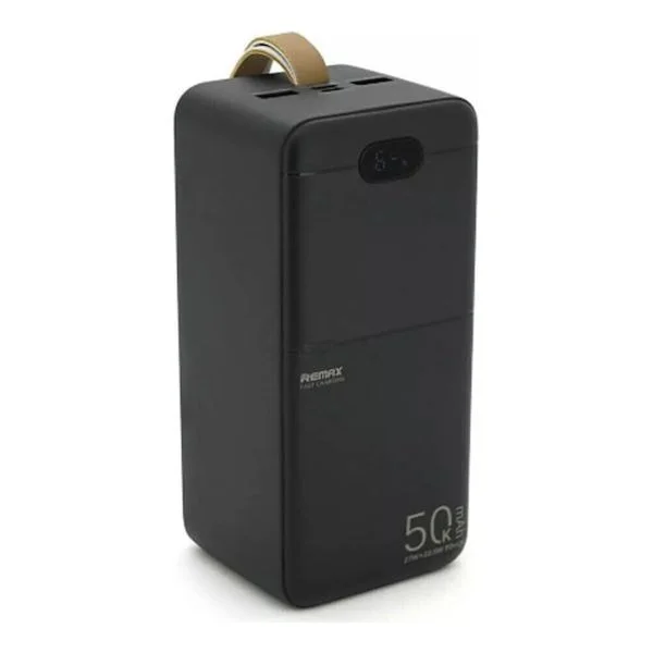 Φωτογραφία προϊόντος: OEM Remax RPP-117 Power Bank 50000mAh 27W με 2 Θύρες USB-A και Θύρα USB-C Μαύρο