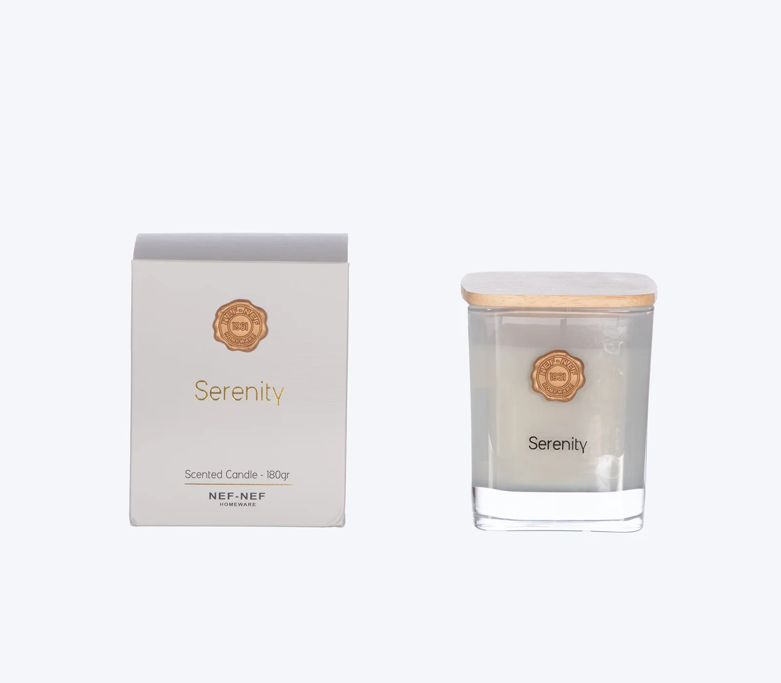 Φωτογραφία προϊόντος: Nef-Nef Homeware Αρωματικό Κερί Serenity 180gr GREY