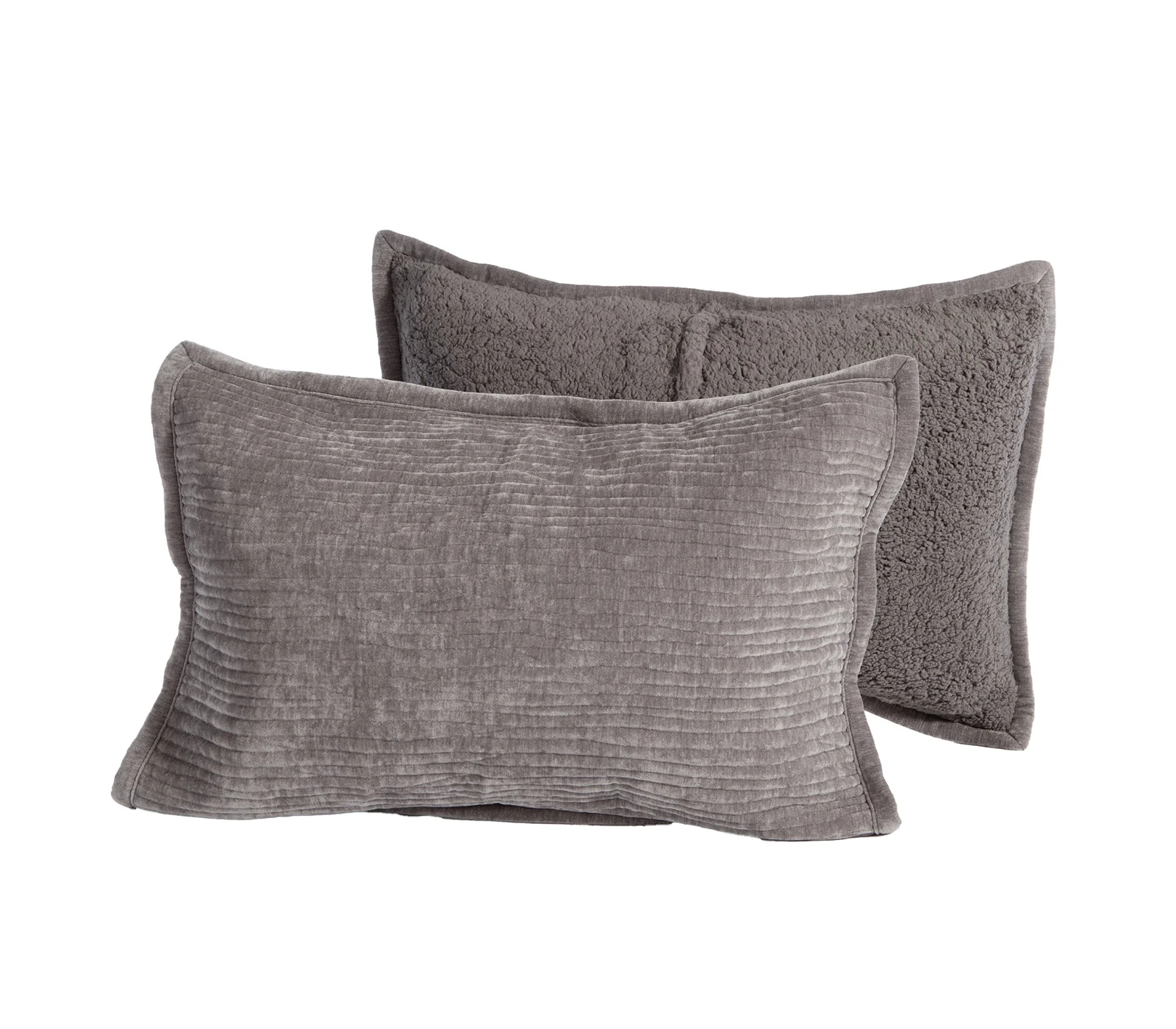 Φωτογραφία προϊόντος: Nef-Nef Homeware ΜΑΞΙΛΑΡΟΘΗΚΗ ΠΟΛ.BRAVE ΣΕΤ 2ΤΜΧ GREY