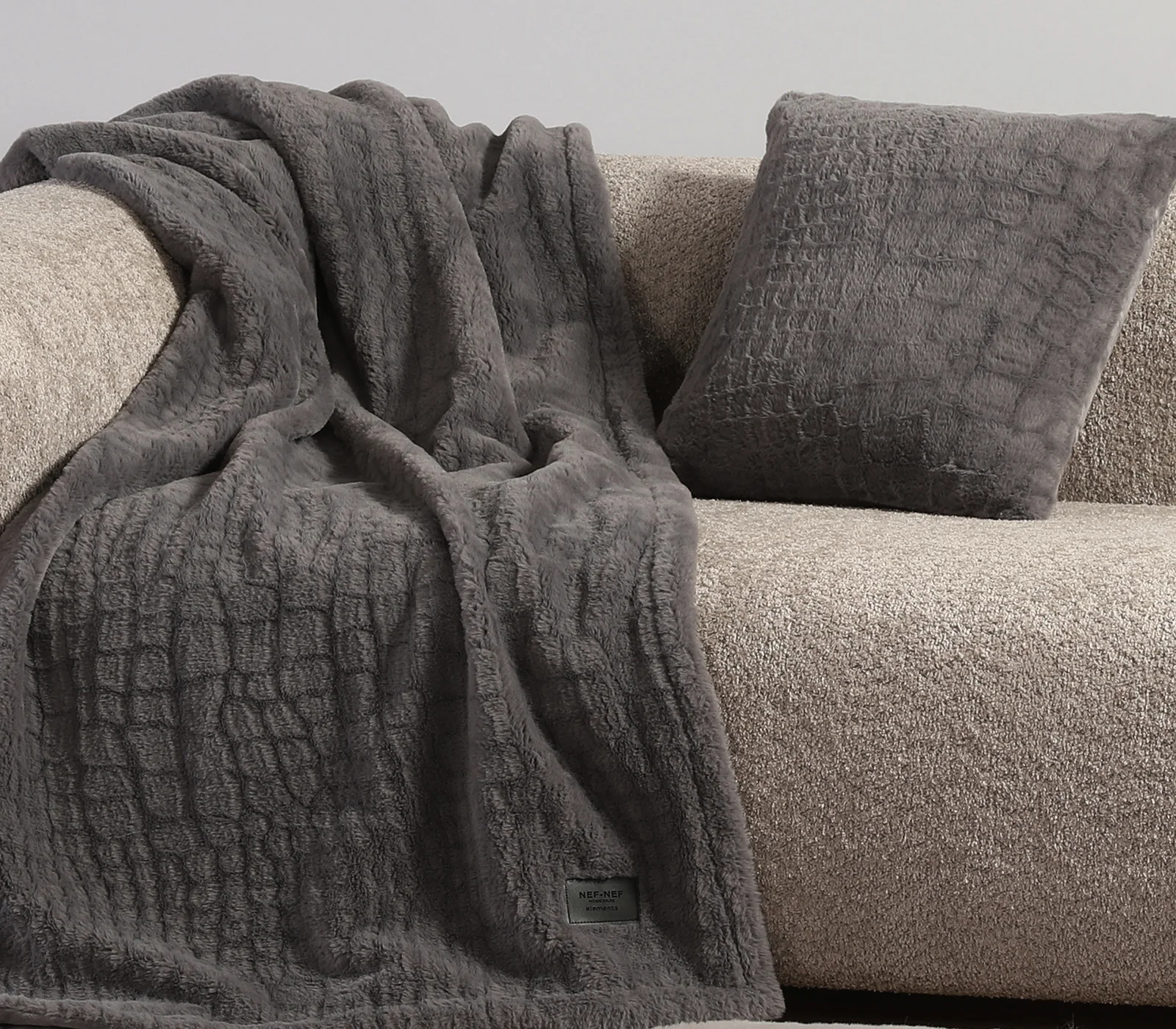 Φωτογραφία προϊόντος: Nef-Nef Homeware ΡΙΧΤΑΡΙ ΠΟΛ.MENTOR 130X180 GREY