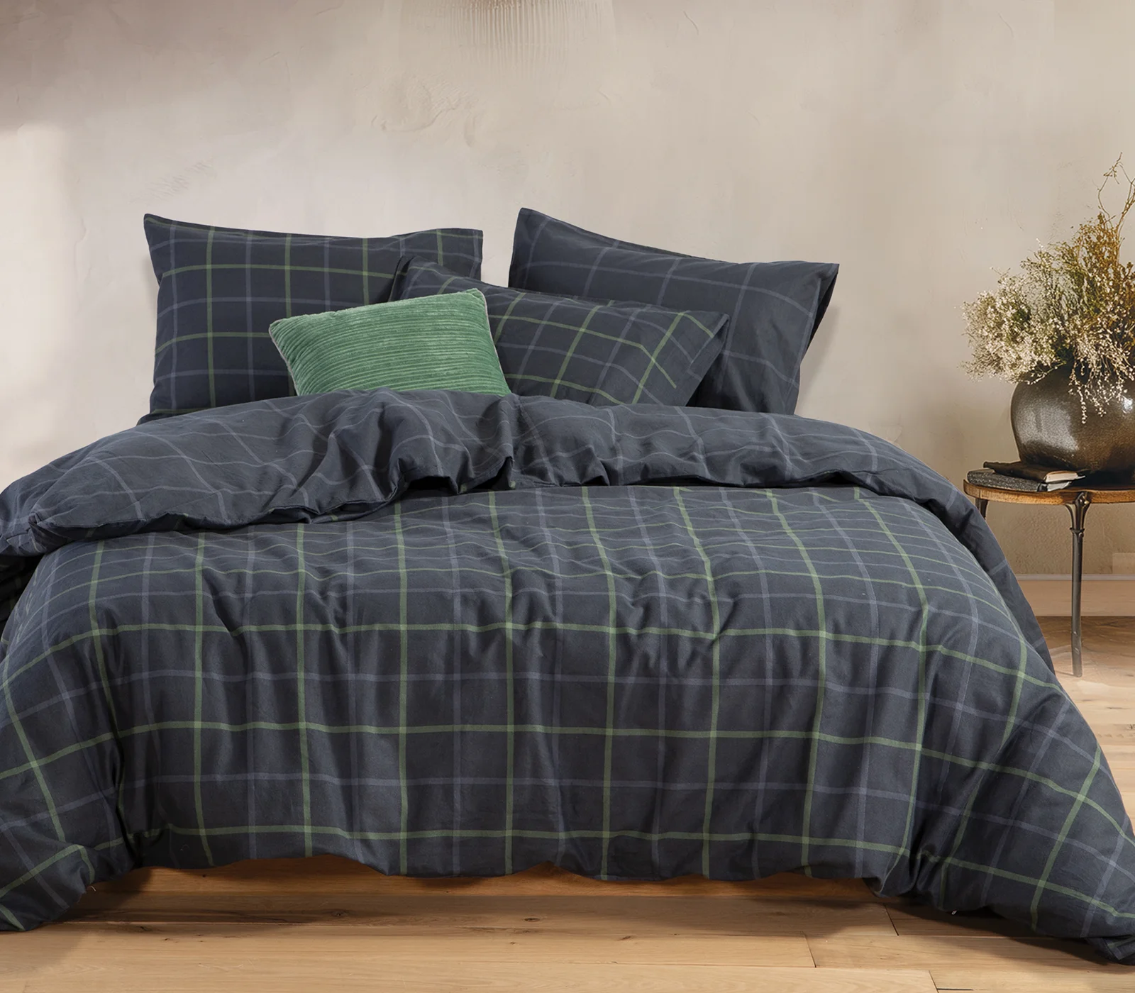Φωτογραφία προϊόντος: Nef-Nef Homeware ΣΕΝΤΟΝΙΑ ΦΑΝΕΛΕΝΙΑ NAIBERG ΣΕΤ MONO DENIM