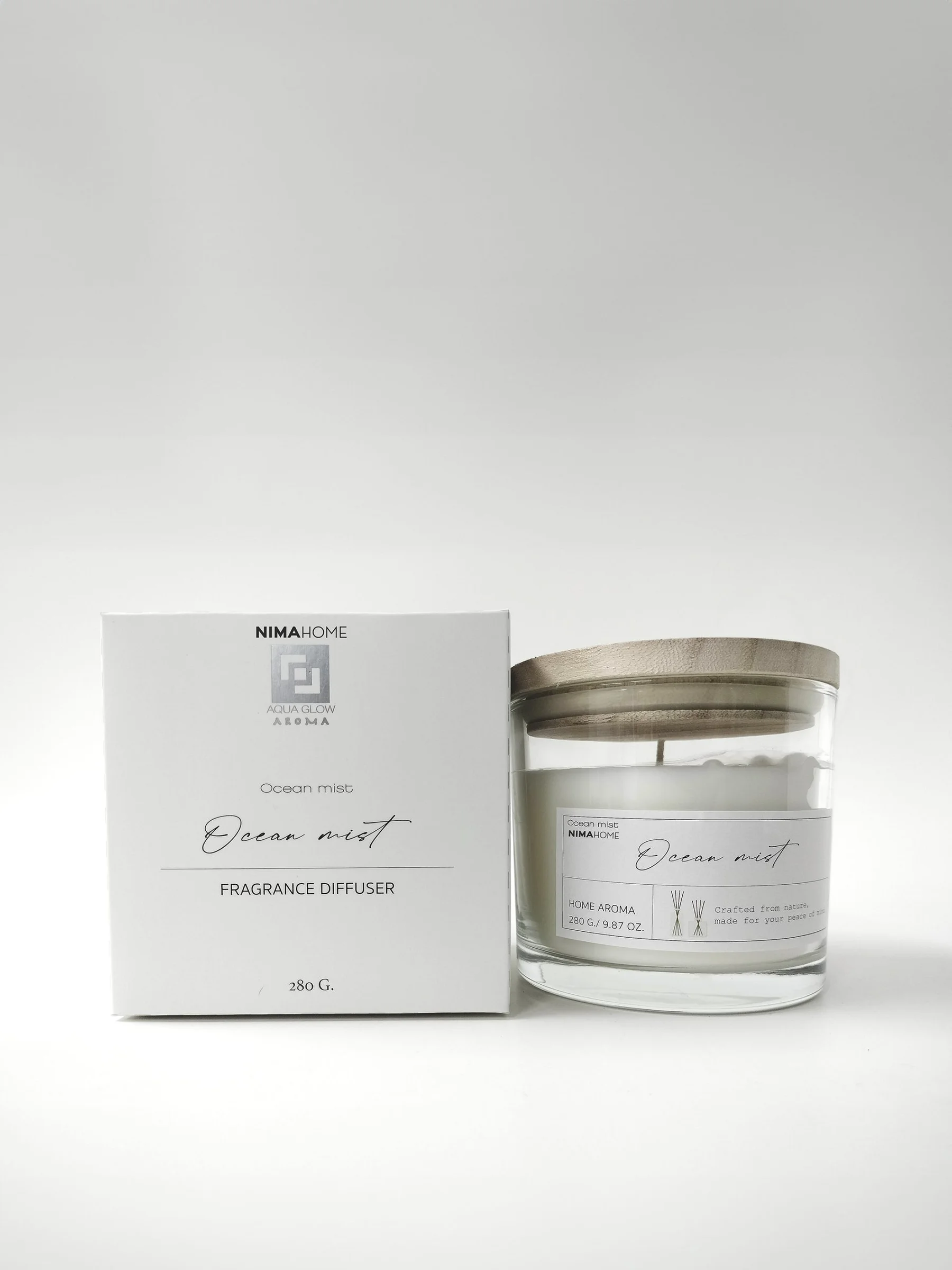 Φωτογραφία προϊόντος: Nima Home Αρωματικό Κερί 250gr - Ocean Mist