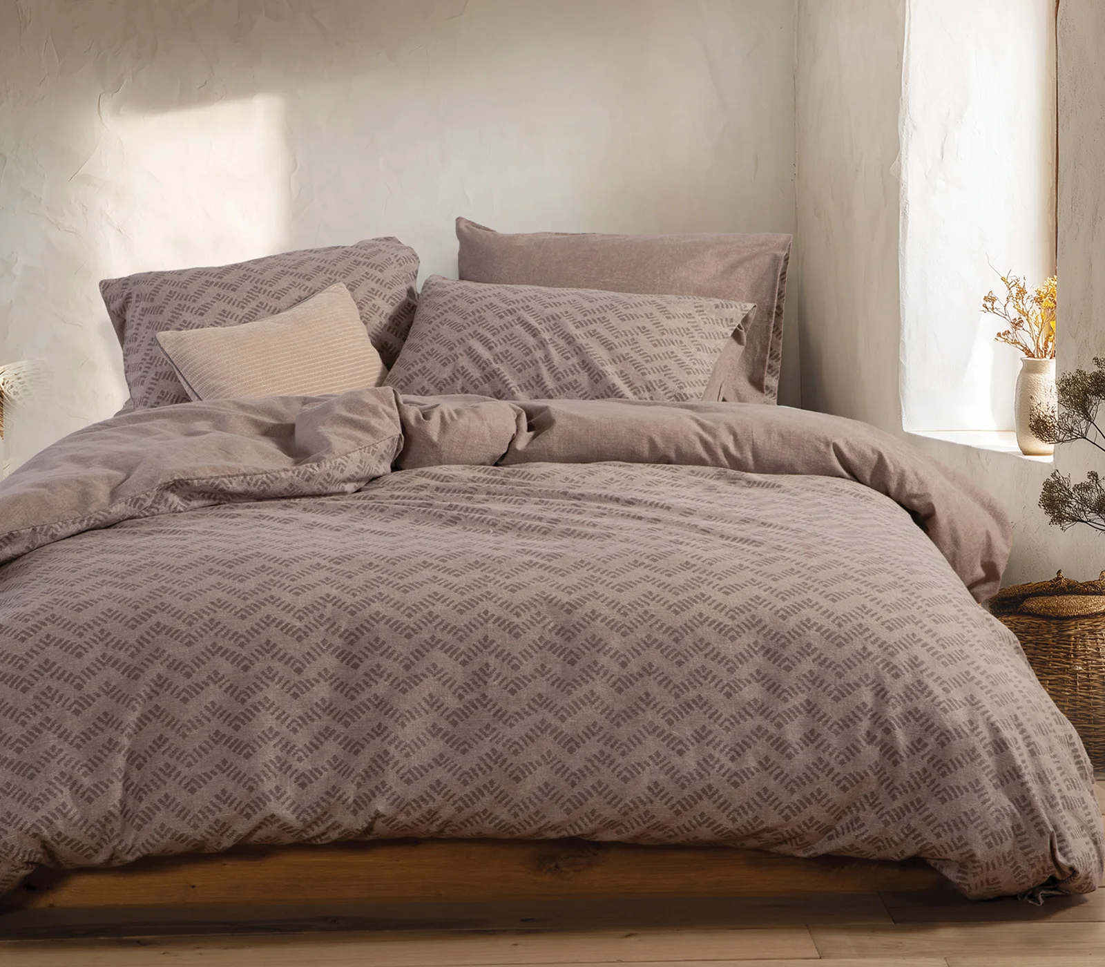 Φωτογραφία προϊόντος: Nef-Nef Homeware ΣΕΝΤΟΝΙΑ ΦΑΝΕΛΕΝΙΑ OTRANDO ΣΕΤ MONO MOCCA