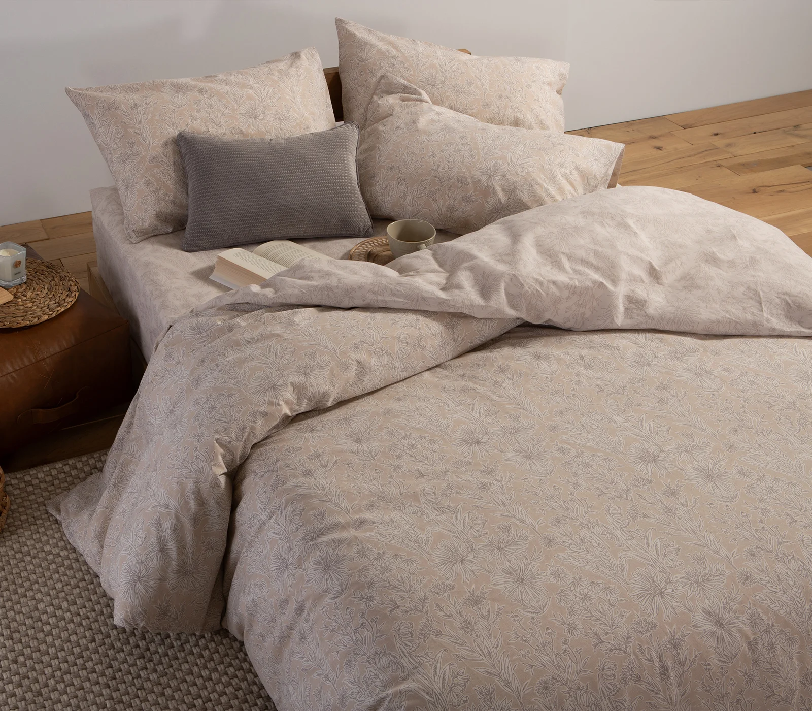 Φωτογραφία προϊόντος: Nef-Nef Homeware ΣΕΝΤΟΝΙ ΒΑΜΒ.LUCIL ΣΕΤ ΜΟΝΟ BEIGE