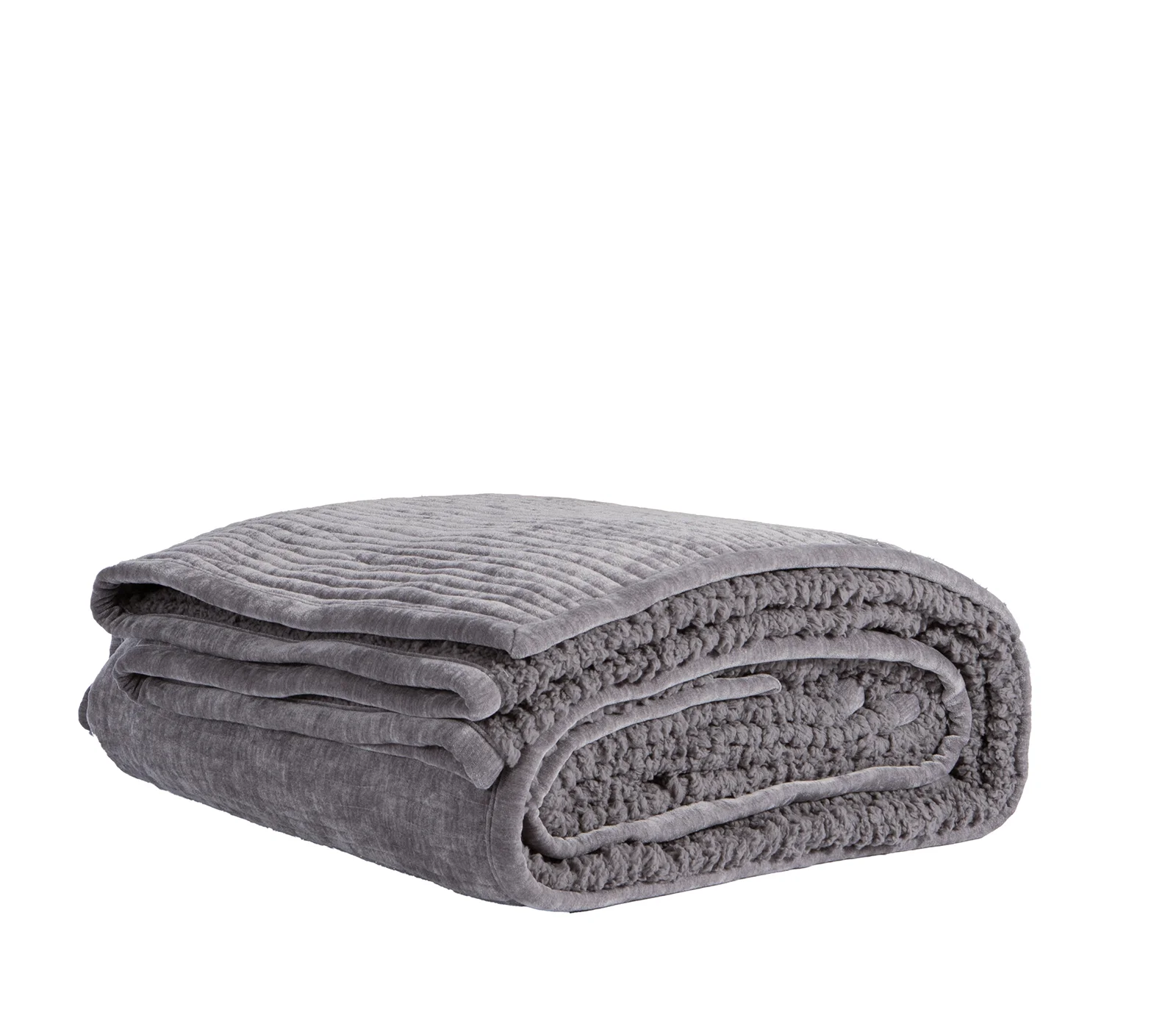 Φωτογραφία προϊόντος: Nef-Nef Homeware ΚΟΥΒΡ-ΛΙ ΠΟΛ.BRAVE 230X240 GREY