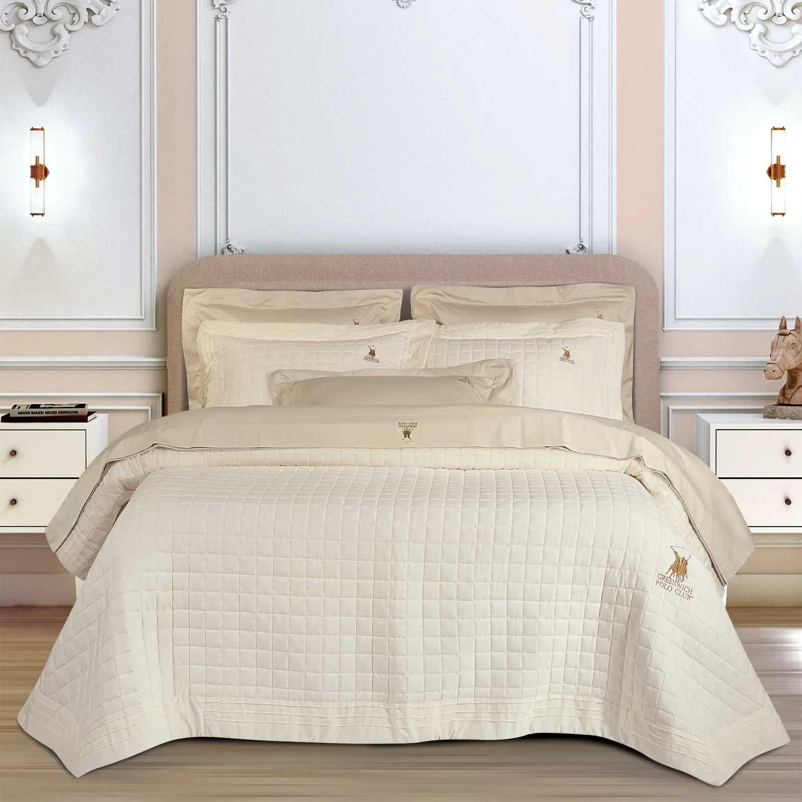 Φωτογραφία προϊόντος: Greenwich Polo Club Κουβερτοριο King Classic 2355 Ecru Ecru
