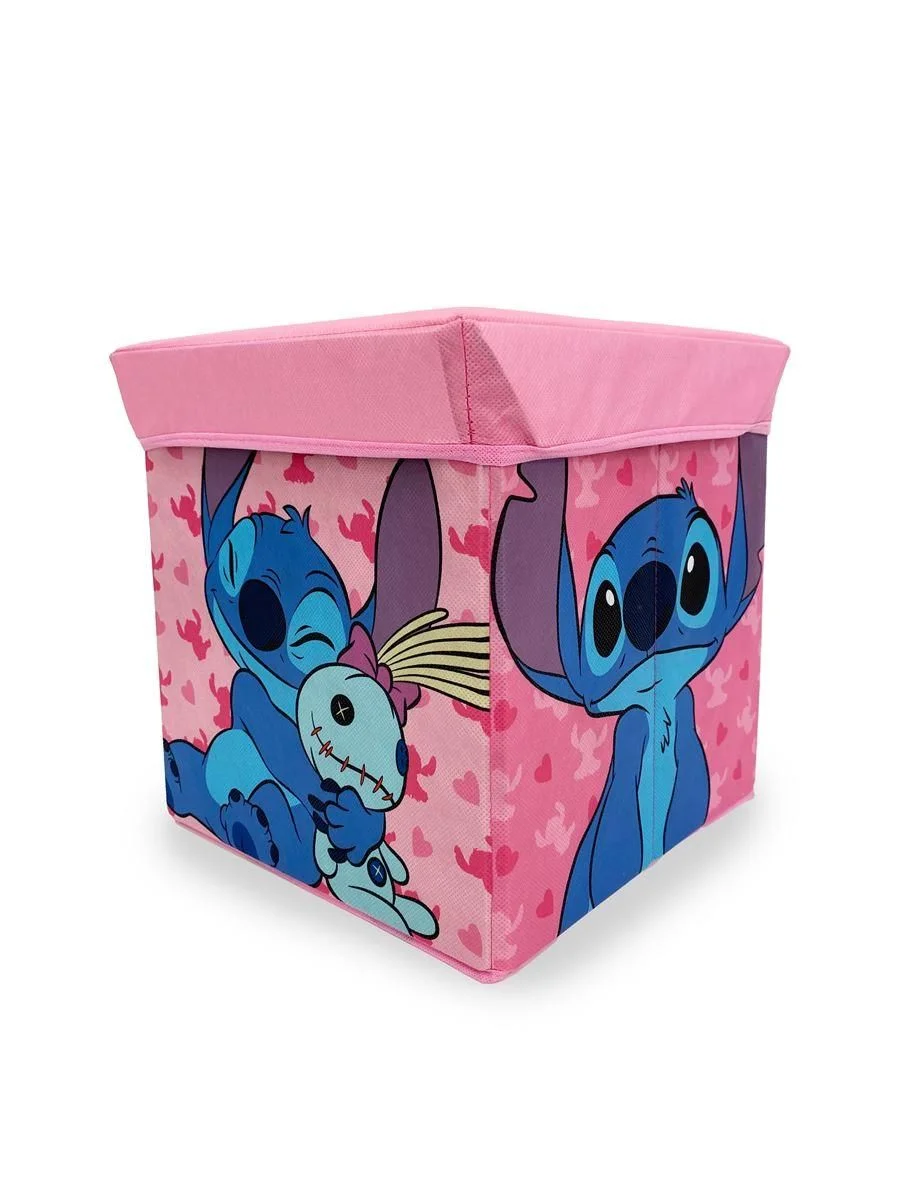 Φωτογραφία προϊόντος: DIMcol Κουτί-Σκαμπό Disney Home Lilo & Stitch 13 30X30X30 Pink 100% Polyester