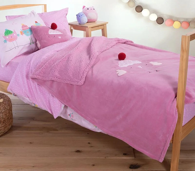 Φωτογραφία προϊόντος: Nef-Nef Homeware ΡΙΧΤΑΡΙ ΠΟΛ.TWEET SO SWEET-LOVELY 130X180 ROSE