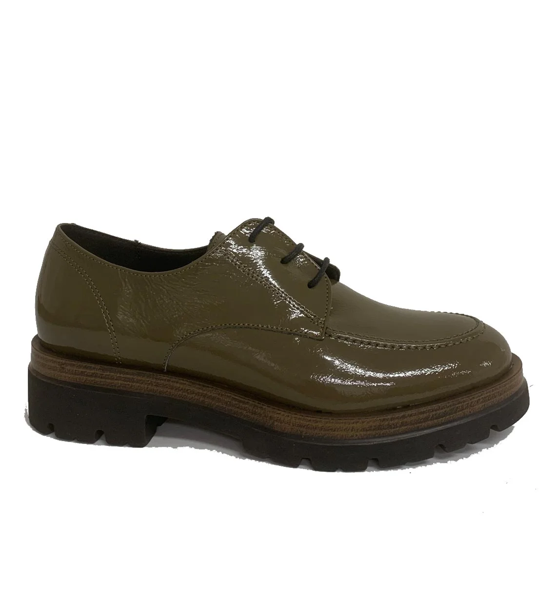 Φωτογραφία προϊόντος: Viguera Shoes Γυναικεία Oxfords Viguera 8137 από δέρμα σε Duma Fango χρώμα