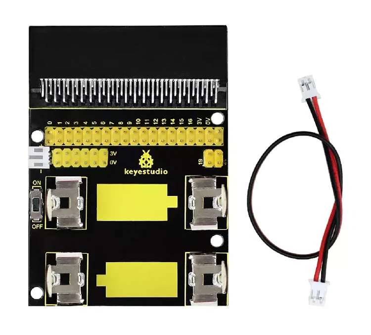 Φωτογραφία προϊόντος: KEYESTUDIO power supply shield KS0294 για Micro:bit