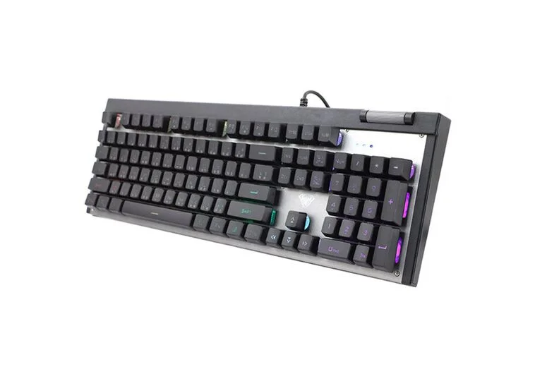 Φωτογραφία προϊόντος: Aula F-3020 gaming πληκτρολόγιο,RGB φωτισμός,μαύρο-ασημί