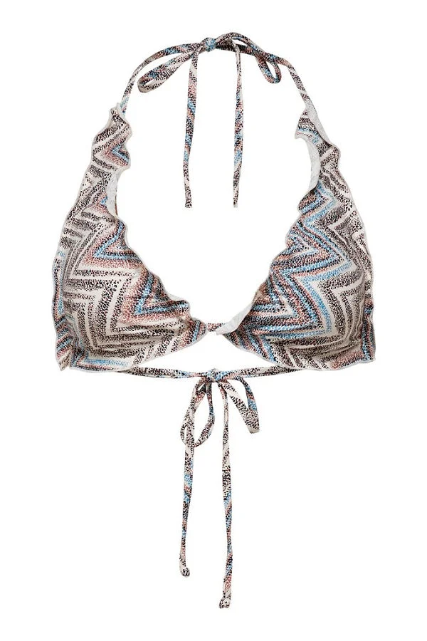 Φωτογραφία προϊόντος: ONLY ONLANDREA RUFFLE TIE BIKINI TOP - ΚΑΦΕ-15250846-278