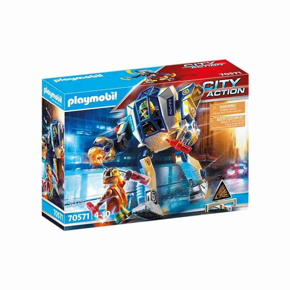 Φωτογραφία προϊόντος: Playmobil 70571-Αστυνομικό ρομπότ και ληστής