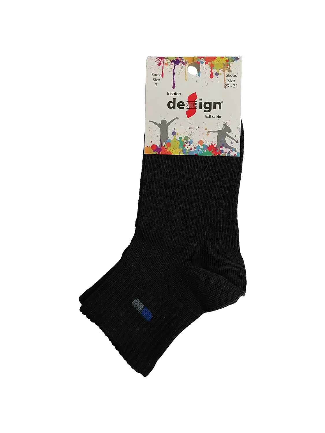 Φωτογραφία προϊόντος: Design Socks ΠΑΙΔΙΚΗ ΚΑΛΤΣΑ ΗΜΙΚΟΝΤΗ ΑΓΟΡΙΩΝ ΚΑΙ ΚΟΡΙΤΣΙΩΝ DESIGN 5111-0 - ΑΝΘΡΑΚΙ
