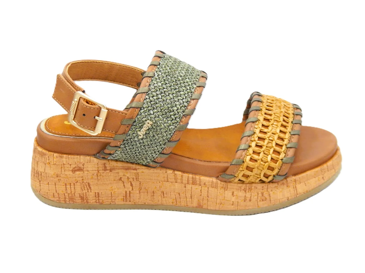 Φωτογραφία προϊόντος: JEEP FOOTWEAR ΓΥΝΑΙΚΕΙΑ ΠΕΔΙΛΑ FLATFORMS ΧΑΚΙ JEEP SHOES