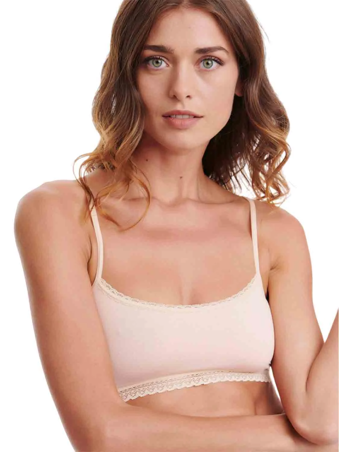 Φωτογραφία προϊόντος: ΓΥΝΑΙΚΕΙΟ BRALETTE BAMBOO ΜΕ ΔΑΝΤΕΛΑ WALK W2211 19 - ΜΠΕΖ ΑΝΟΙΧΤΟ