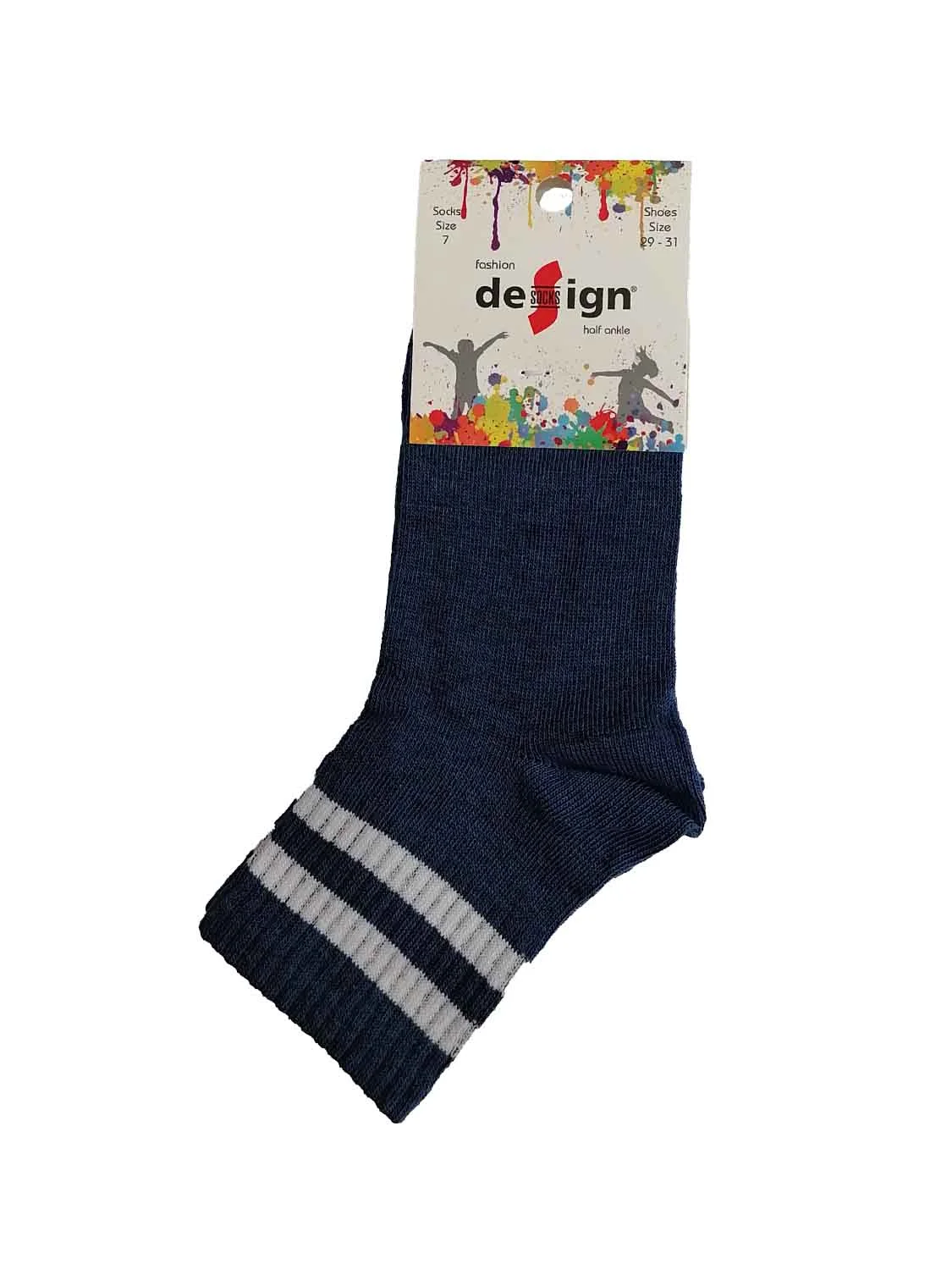 Φωτογραφία προϊόντος: Design Socks ΠΑΙΔΙΚΗ ΚΑΛΤΣΑ ΗΜΙΚΟΝΤΗ ΑΓΟΡΙΩΝ ΚΑΙ ΚΟΡΙΤΣΙΩΝ DESIGN 5111-4 - ΡΑΦ