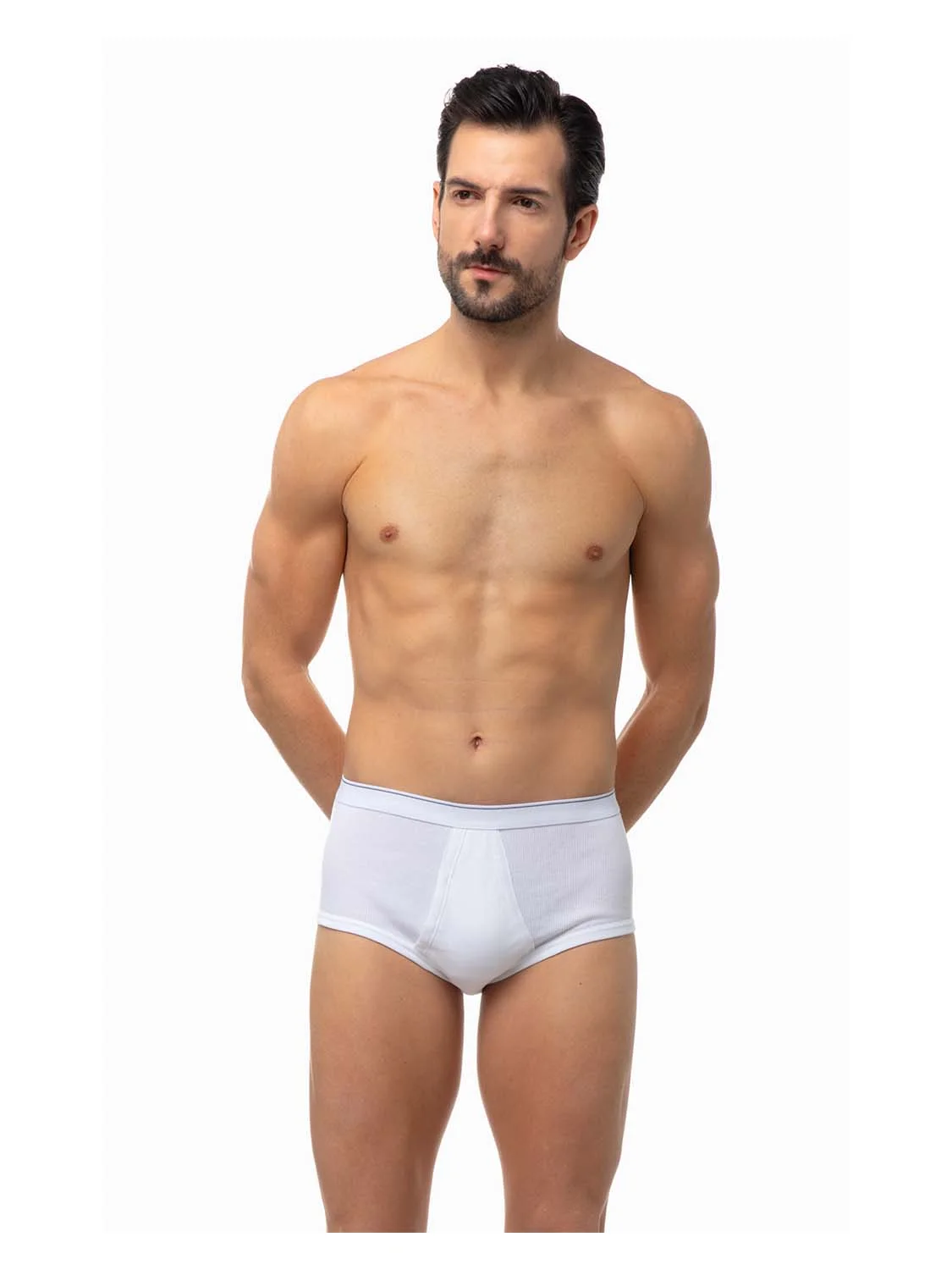 Φωτογραφία προϊόντος: MINERVA ΑΝΔΡΙΚΟ ΒΑΜΒΑΚΕΡΟ CLASSIC SLIP RIP 2x2 2000 - ΛΕΥΚΟ ΡΙΓΕ