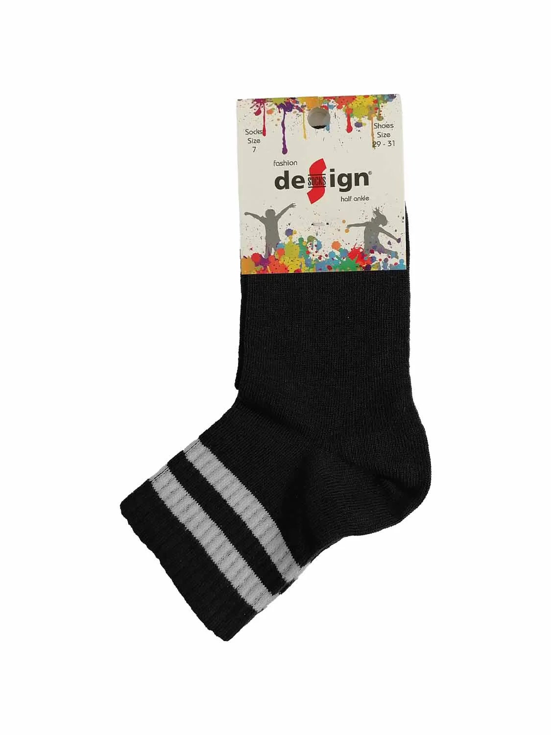 Φωτογραφία προϊόντος: Design Socks ΠΑΙΔΙΚΗ ΚΑΛΤΣΑ ΗΜΙΚΟΝΤΗ ΑΓΟΡΙΩΝ ΚΑΙ ΚΟΡΙΤΣΙΩΝ DESIGN 5111-4 - ΑΝΘΡΑΚΙ