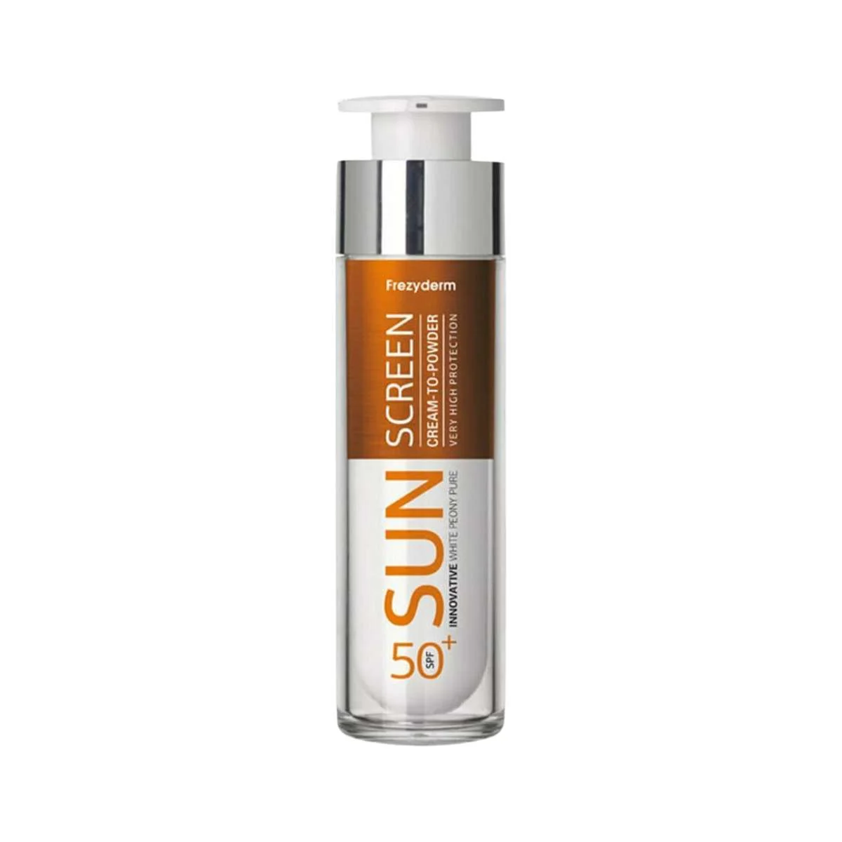 Φωτογραφία προϊόντος: Frezyderm,Frezyderm Sun Screen Frezyderm Sun Screen Cream-To-Powder Αντηλιακό Προσώπου SPF50+ 50ml