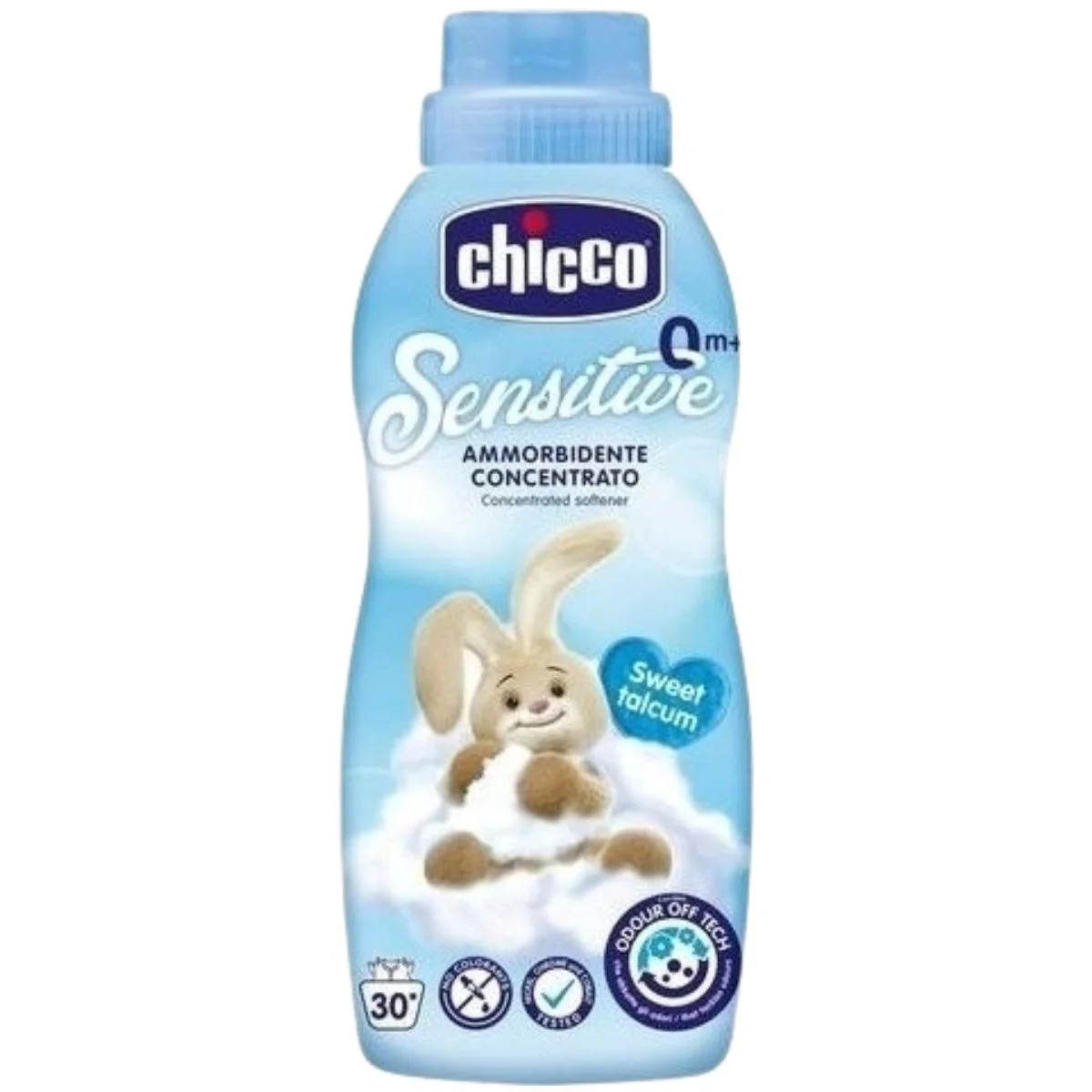 Φωτογραφία προϊόντος: Chicco,Chicco Καθαριστικά - Λοιπά Chicco Sensitive Υπερ-Συμπυκνωμένο Μαλακτικό Ρούχων Ταλκ 750ml