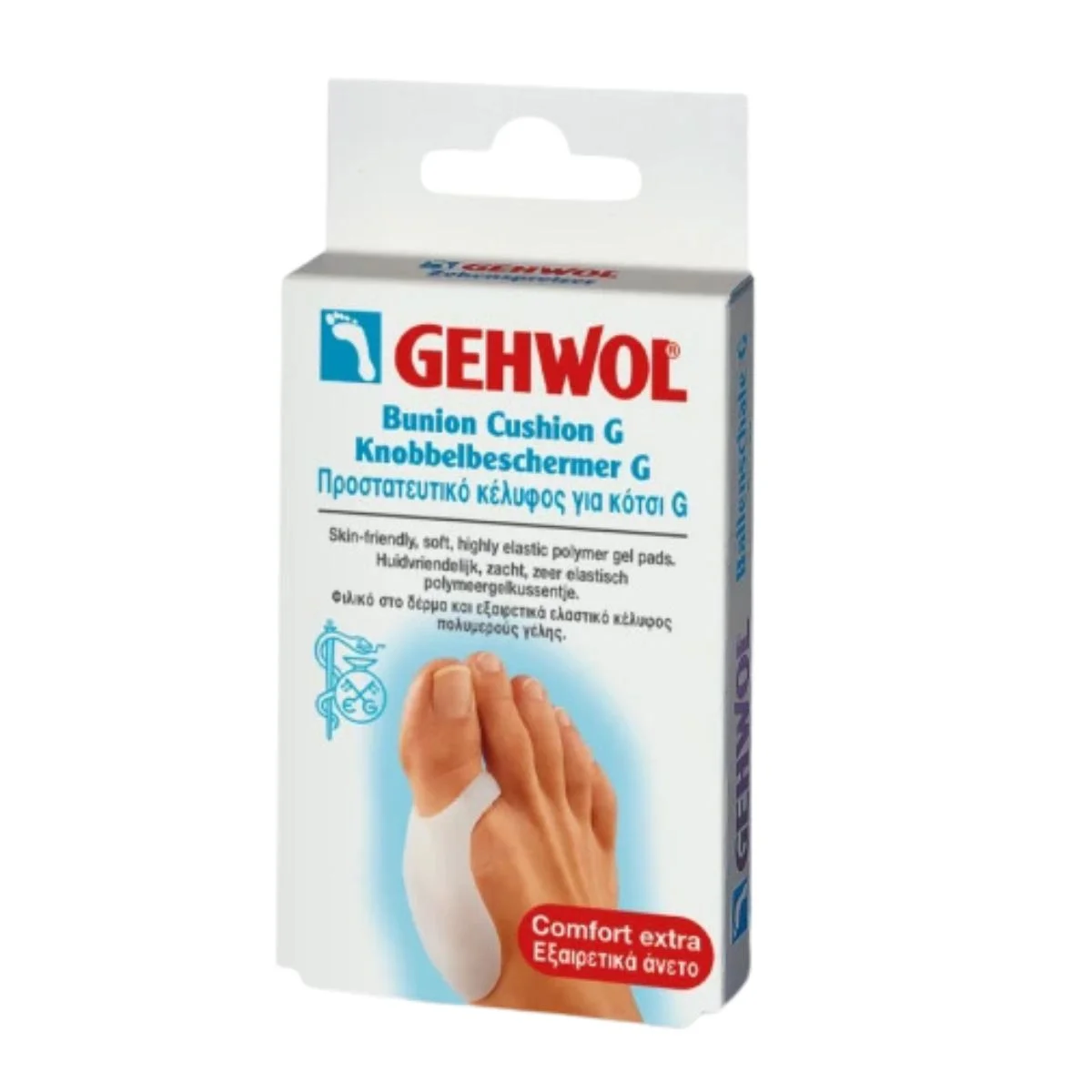 Φωτογραφία προϊόντος: Gehwol,Gehwol Pressure Protection Gehwol Bunion Cushion G Προστατευτικό Κέλυφος για Κότσι G 1τμχ