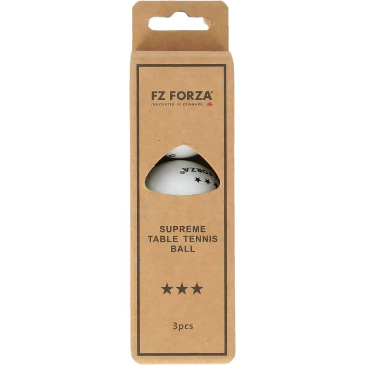 Φωτογραφία προϊόντος: Μπαλάκια Ping Pong FZ Forza Supreme TT 3-star*** (3 τμχ.)