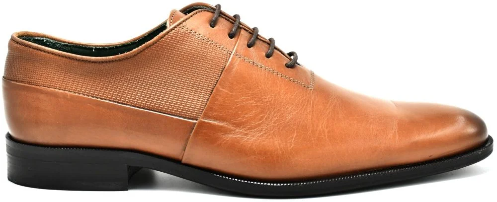 Φωτογραφία προϊόντος: Oxfords Ανδρικά παπούτσια Exceed 14972 Mustang σε δέρμα λείο καφέ