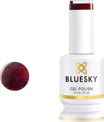 Φωτογραφία προϊόντος: Ημιμόνιμο Βερνίκι Bluesky Uv Gel Polish Secret Cellar Ruby Ritz 15ml