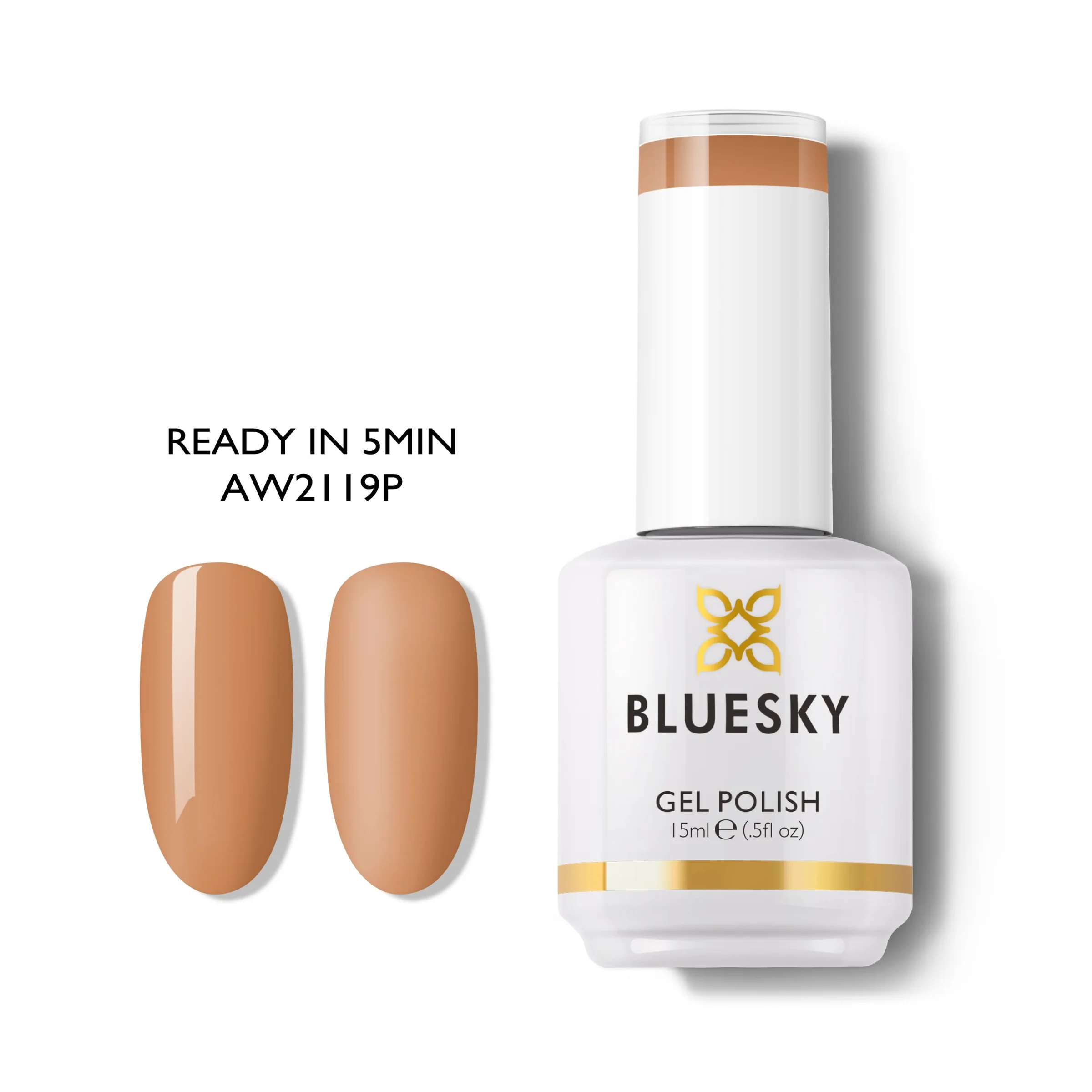 Φωτογραφία προϊόντος: Bluesky Hμιμόνιμο Bερνίκι READY IN 5MIN AW2119 15ml