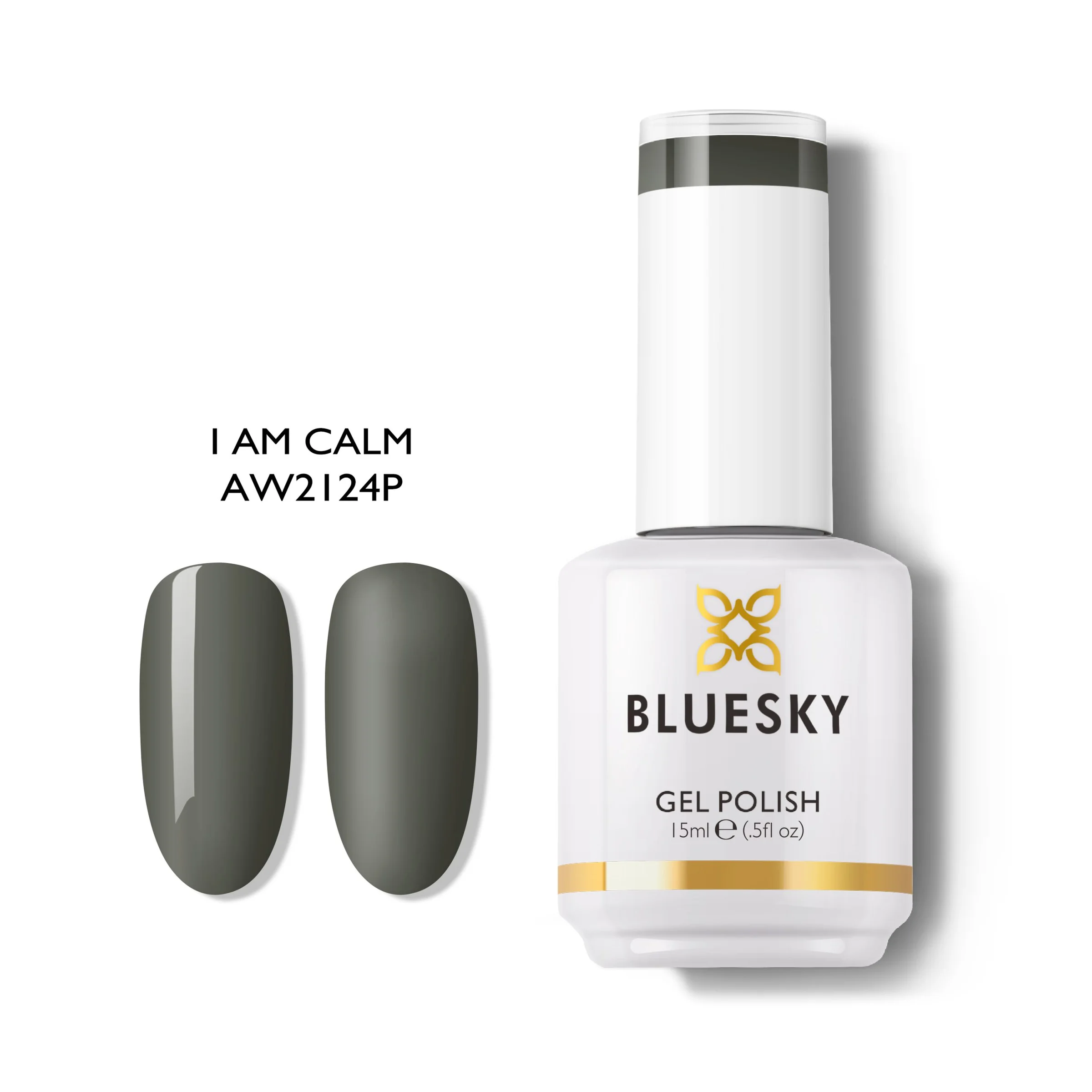 Φωτογραφία προϊόντος: Bluesky Hμιμόνιμο Bερνίκι I AM CALM AW2124 15ml