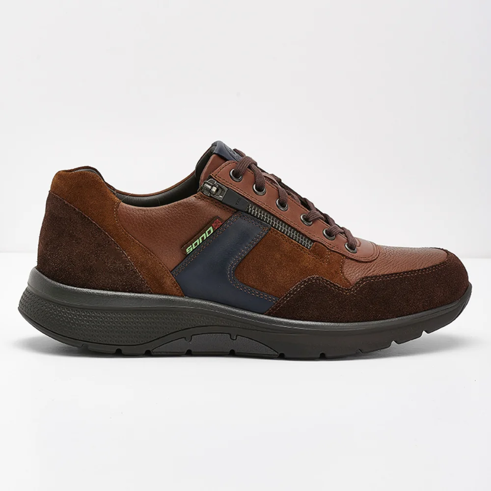 Φωτογραφία προϊόντος: MEPHISTO SANO Mephisto/Sano Sneakers Ανδρικό δέρμα/δέρμα Nubuck Καφέ SAN/AMORY D/BROWN