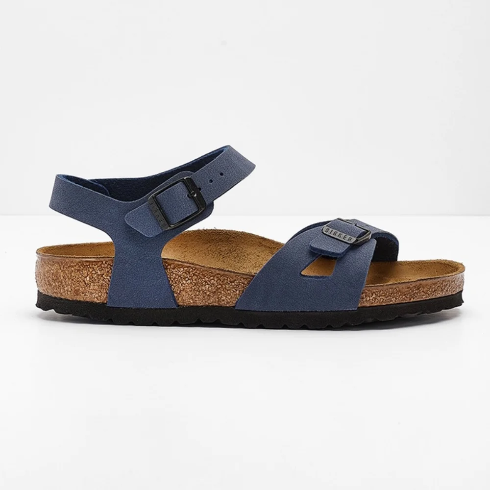 Φωτογραφία προϊόντος: Birkenstock Πέδιλα Παιδικό Birko-Flor(ανθεκτικό υλικό της Birkenstock-επιτρέπει την επαφή με το νερό) Μπλέ BIR/RIO KIDS 1012503 NAVY