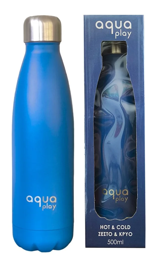 Φωτογραφία προϊόντος: Μπουκάλι Θερμός 500 ml AquaPlay Μπλε