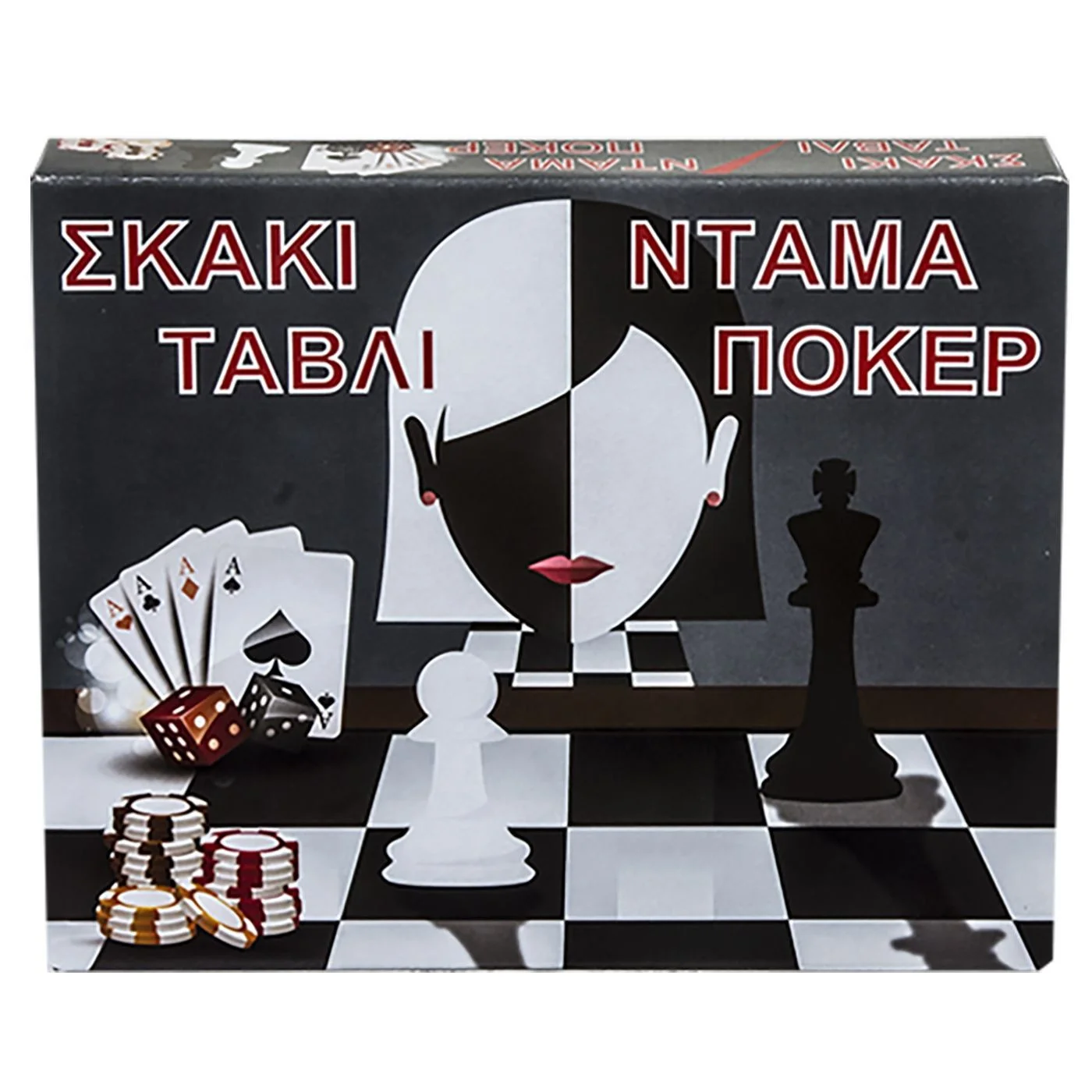 Φωτογραφία προϊόντος: ΣΚΑΚΙ ΤΑΒΛΙ ΝΤΑΜΑ ΠΟΚΕΡ 29x24cm AK