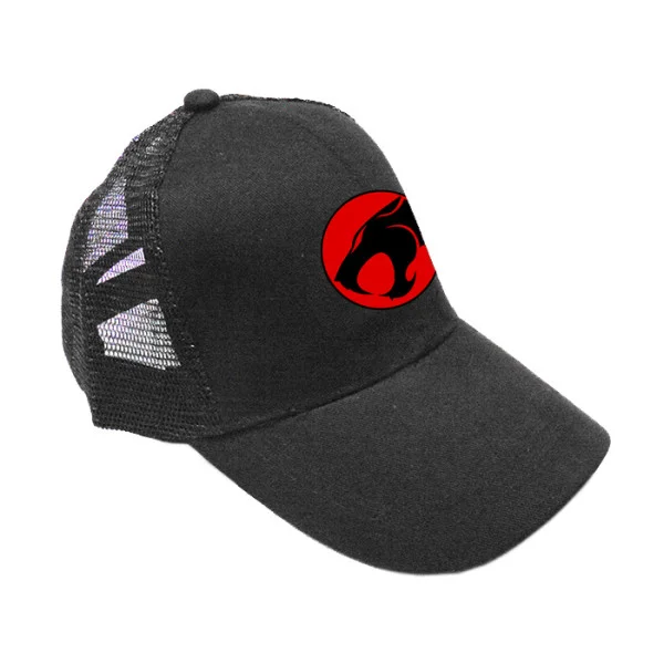 Φωτογραφία προϊόντος: Παιδικό καπέλο unisex onesize βαμβακερό Jockey με δίχτυ Takeposition Thundercats symbol, Μαύρο , 119-1015-1
