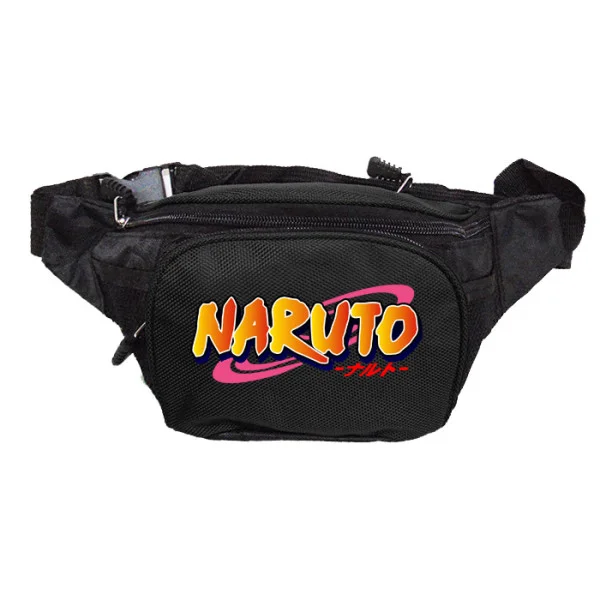 Φωτογραφία προϊόντος: Τσαντάκι μέσης unisex Naruto logo, Takeposition σε Μαύρο, 960-1002-02